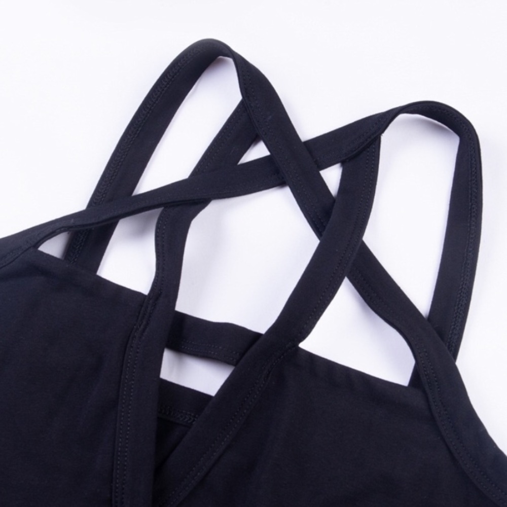 NEW‼️❣️STAR❣️BLACK STAR STRAPPED - Bodysuit - Picture 4 of 5